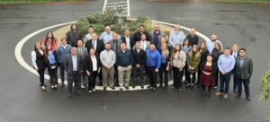 Group photo in the Edgefield parking lot